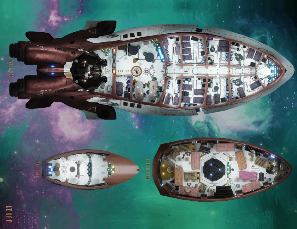 Le Pèlerin - Vue intérieure